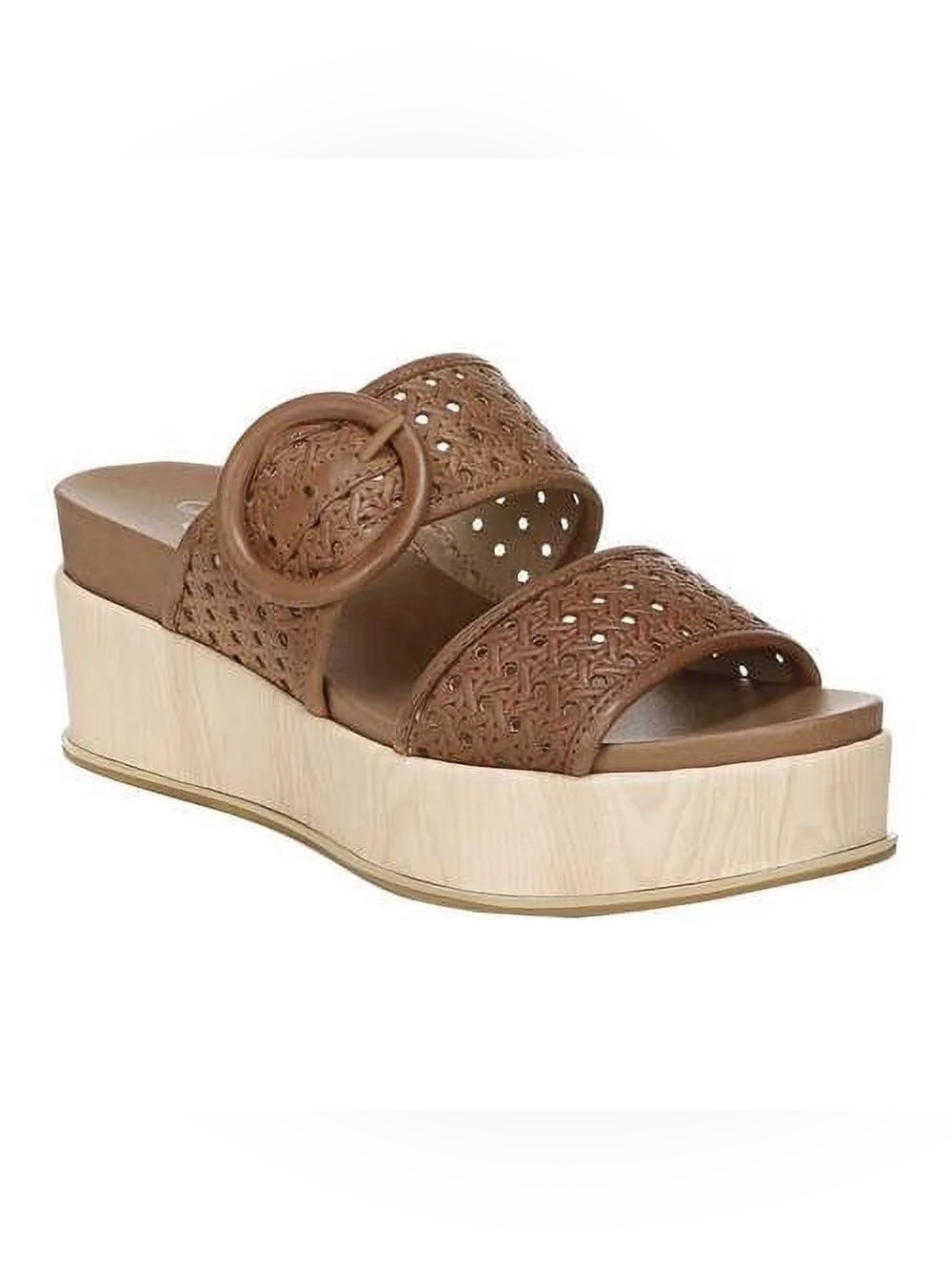 Dr. Scholl’s Original Collection Sandals Block Heel Platform |Brown |11 |Comfort